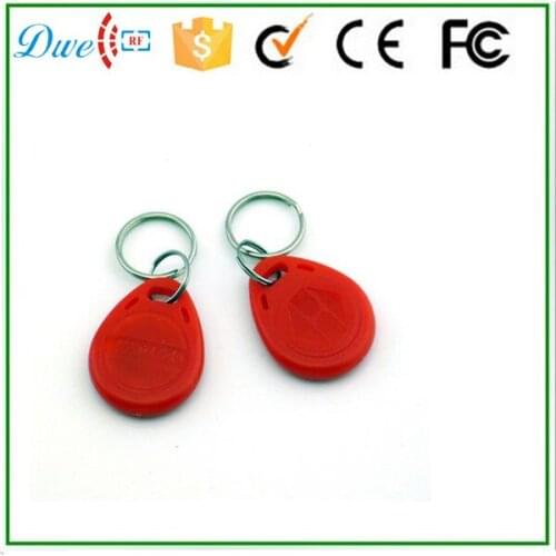 DWE CC RF 125khz Door keychain rfid tag TK4100 100pcs per lot