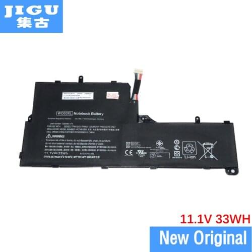 JIGU Original laptop Battery For HP 3ICP3/97/91 609881-131 725607-001 HSTNN-1B1W WM06 WO03XL 725496-1B1 HSTNN-IB5i