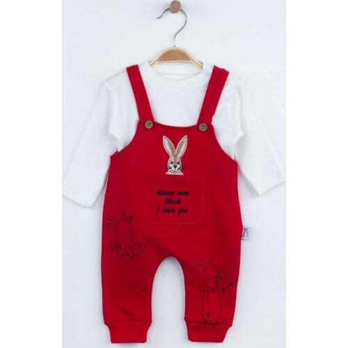 Red Rabbit Baby Boy Rompers Fashion 2021 New Season Style Babies Clothes Outfit Cotton Comfortable Underwear for Boys Baby Models