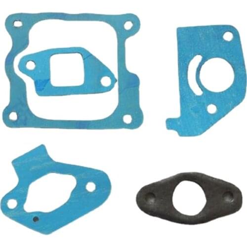 GXH50 GASKET SET FOR HONDA GXV50 49CC MIXER CARB INSULATOR MUFFLER CARBURETOR AIR CLEANER INTAKE VALVE COVER GASEKET 5PCS KIT