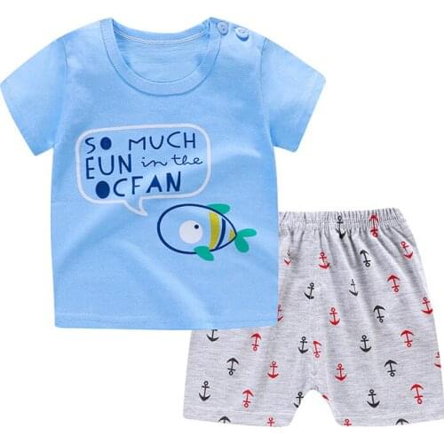 ZWY1149 Summer Children Clothing Sets For Boys Sports Suits Fashion Short Sleeve Kids Clothes Tracksuits Teenage Boy Costume