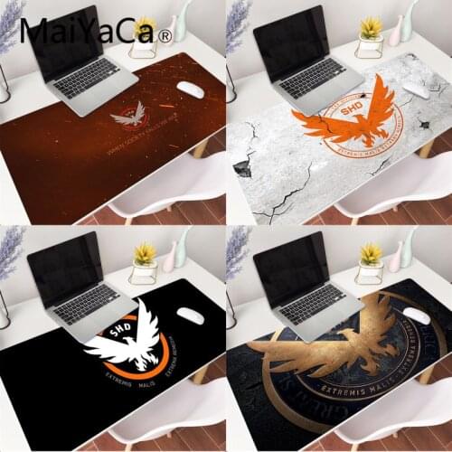 Tom clancys the division SHD Pad to Mouse Game XXL Mouse Pad anime Laptop Desk Mat pc gamer completo for lol/world of warcraft