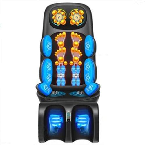 All-body massage chair cushion household multi-function neck shoulder waist cervical vertebra massager vibration knead