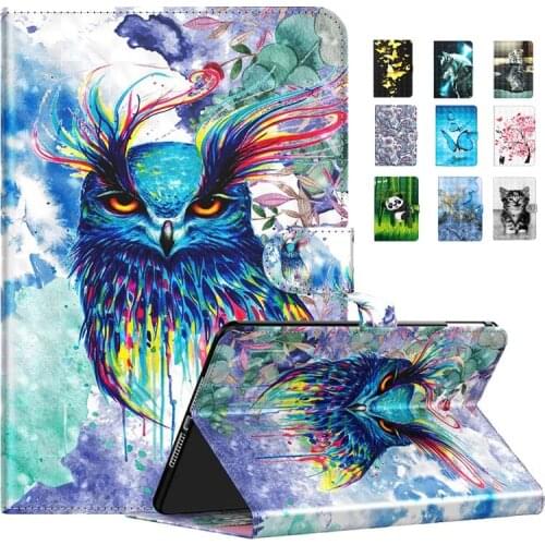 Cute Kawaii Cat Panda Painted Case for Lenovo Tab M10 FHD Plus TB X606X X606F Tablet Shell for Lenovo Tab M10 FHD Plus Cover