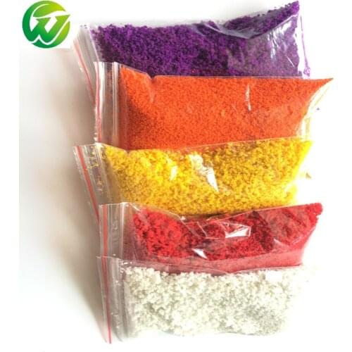 Pack Of 30g Building Railroad Mini Tree Model Leaves Foliage Powder Model For Train Railway Landscape DIY