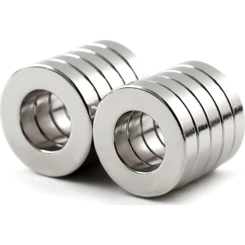Small Round Ring Neodymium Magnet Powerful Rare Earth Fridge Permanent NdFeB Magnets for Craft DIY