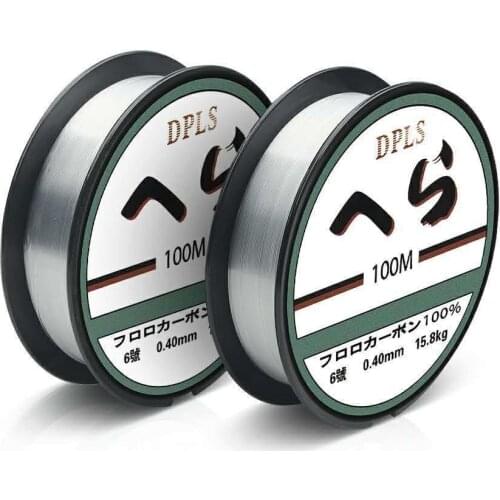 100M Nylon Fishing Line Monofilament Japanese Material for Saltwater Carp Fishing Fluorocarbon Fishing Lline Fly Line
