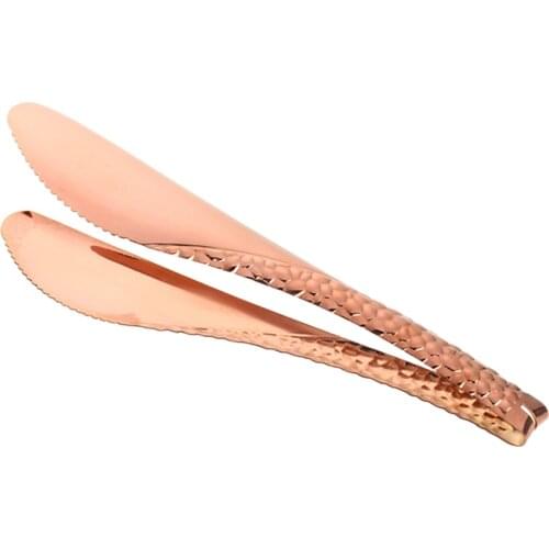 Premium Stainless Steel Food Tongs Flatware Buffet Tongs 8 Inch Meat Tongs Salad Tongs Ice Tongs