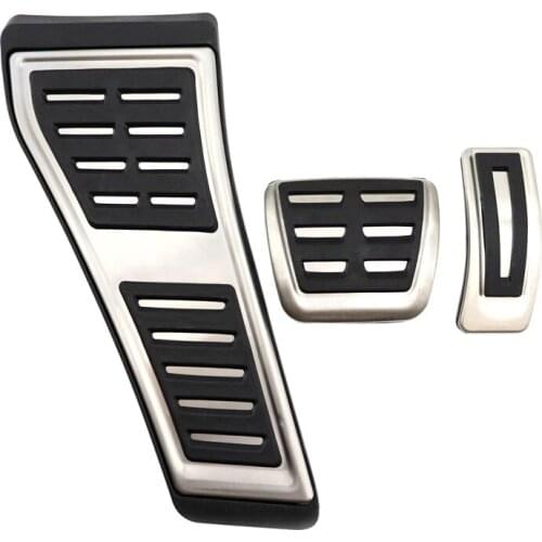 RHD Car Styling Pedal Pad For Audi Q5L Right Hand Driving Foot Pedal Cap Kit Gas Fuel Brake Footrest Cover