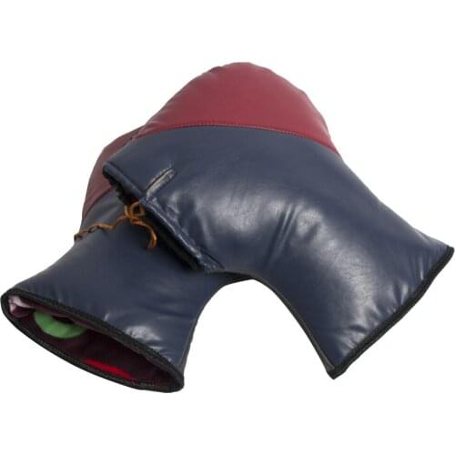 1 Pair Motorcycle Handlebar Gloves Neoprene Grip Covers Winter Waterproof Scooter Motorcycle Warm Handle Cover Mittens