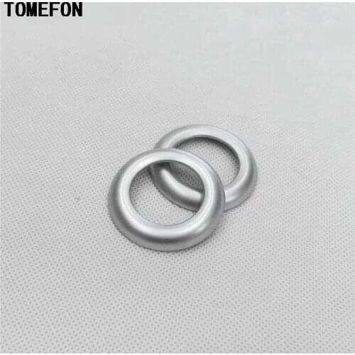 2pcs ABS For Volkswagen VW Atlas Teramont 2017 2018 Car Interior Front Seat Headrest Switch Adjust Button Cover Trim