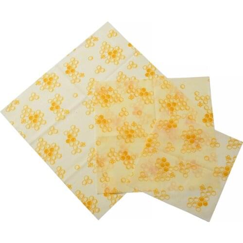 3Pcs Reusable Food Wrap Eco Friendly Food Wrap Home Kitchen Organic Natural Plastic Fruit Storage Snack Wraps