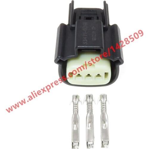 5 Sets 3 Pin Auto Steering Wheel Booster Pump Wire Harness Connector For Ford Mondeo 33471-0301
