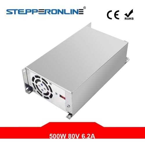 500W 80V 6.2A 115/230V Switching Power Supply Stepper Motor for CNC Router Kits