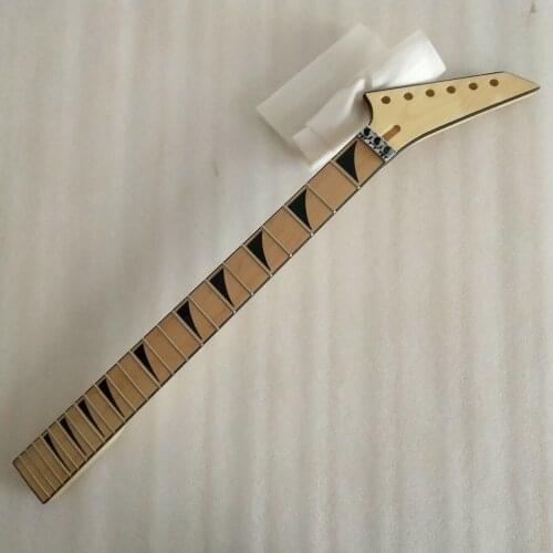 Gloss Maple Guitar Neck 24 Fret 25.5Inch For Jackson style maple fingerboard
