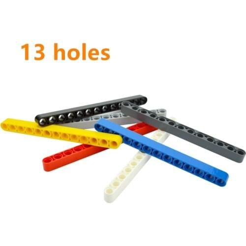 Building Blocks 41239 1x13 Thick Hole Arm Liftarm Assembles Particles For Parts DIY Technical Educational Creative Toys