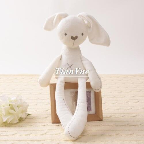 Rabbit doll Baby sleep Comfort toy plush toy Kawaii Cute Plush rabbit Toys for Children birthday Present 42cm
