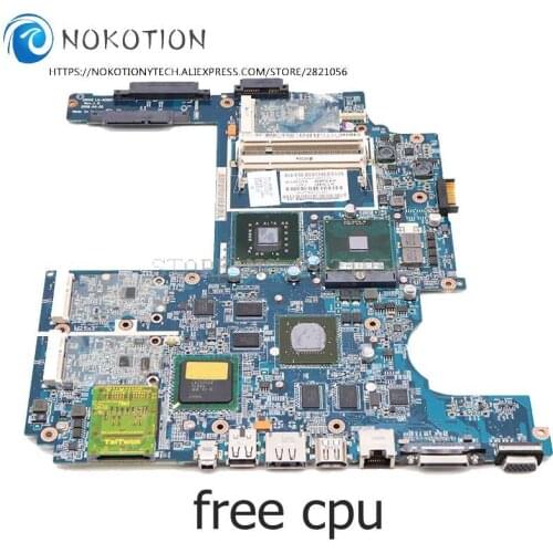 NOKOTION LA-4082P 480365-001 Mainboard For HP Pavilion DV7 DV7-1000 Laptop Motherboard PM45 DDR2 Free CPU