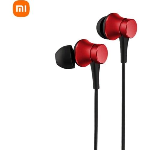 2021 Newset Xiaomi Dynamic Driver Earphones 3.5mm Wired In-Ear Earbuds Bass Boost Stereo Balanced Sound Music Earphones Headset