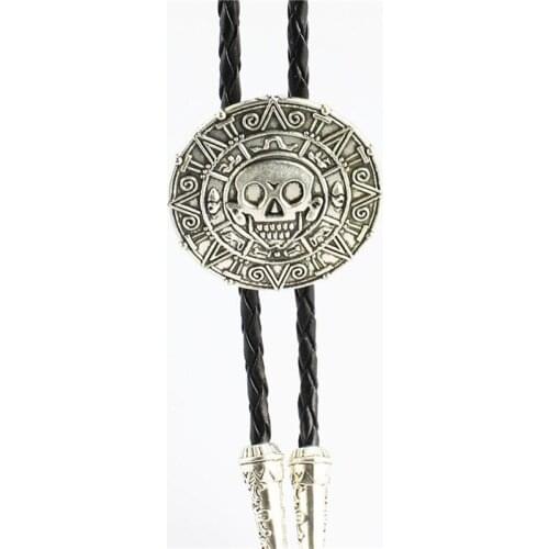 New Mexico Aztec Mayan solar calendar bolo tie necktie American western cowboy bolo tie
