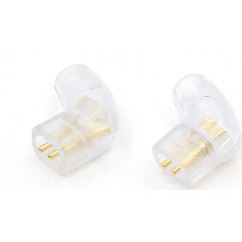 One pair 90 Degree Westone W4r UM3X UM3RC ue11 ue18 JH13 JH16 ES3 0.78mm Earphone Pins Plug For DIY Cable