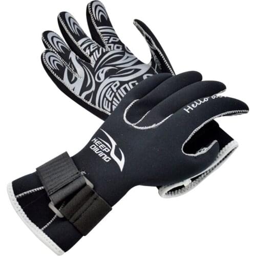 Neoprene Scuba Dive Gloves Snorkeling Equipment Anti Scratch Keep Warm Material Winter Swim Spearfishing 3mm New Arrival