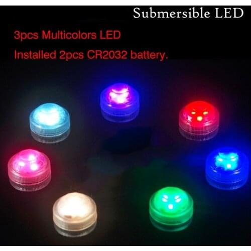 20 pcs/Lot Submersible Floralyte LED Light for Wedding Centerpiece/ Vase Decoration