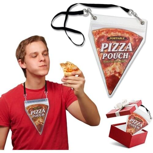 Portable Pizza Bag Transparent Pizza Pouch With Detachable Lanyard For Party Travel Mountain Climbing Hiking Storage Bags 2021