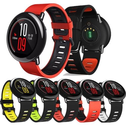 22mm Band For Samsung Gear s3 Frontier Replaceable Silicone Strap for Samsung galaxy watch 46mm 22mm Strap for Huami Amazfit