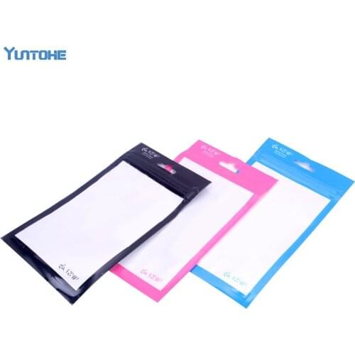 177*100mm Opp bag Self adhesive Plastic Hanging Seal Bags Package For Mobile Phone case, Cable, Stylus Pen, Accessories 2000pcs