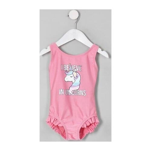 Girls Swimsuit One Piece Swimsuit Bathing Suit Kids Ruffle Style Childrens Swimwear for Girls Bikini-Sets Baby Bath Tub 2-12Y