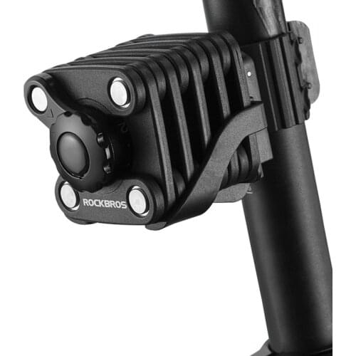 Bicycle Password Anti-Theft Cube Lock Mini Portable Safety Anti-Drilling Lock Motorcycle Mountain Bike Bicycle Accessories