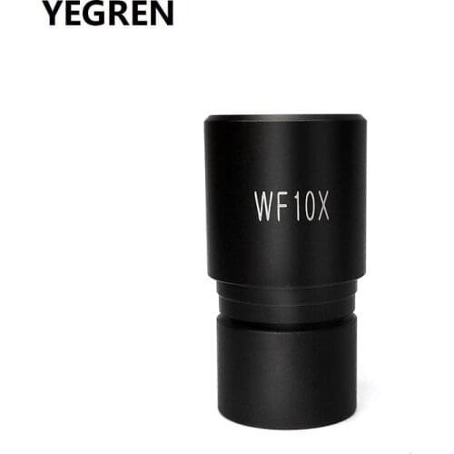 WF10X Wide Field Ramsden Eyepiece for Biological Microscope Mounting Size 23.2 mm Field 16 mm with or without Micrometer Reticle