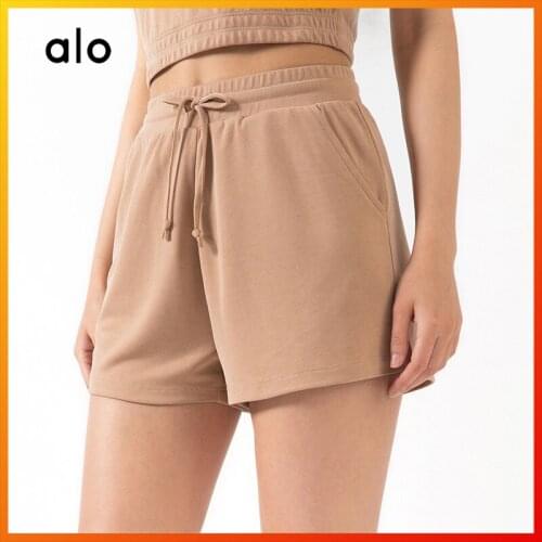 ALO Yoga Loose Womens Shorts Running Fitness Daily Life Cycling Summer 2021 New Products
