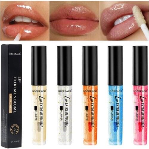 Lip Extreme Volume Plumper Oil Polychromatic Lips Gloss Moisturizing Enhancement Gloss Tint Increase Soft Lips Gloss Cosmetics