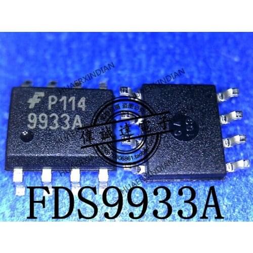 1Pieces New Original FDS9933A 9933A SOP8 In Stock Real Picture
