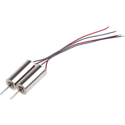 2Pcs DIY DC 3.7V 50000RPM 716 Hollow Cup Motor Coreless Motor for RC Model Toy