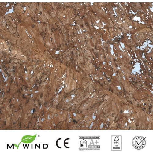 2019 MY WIND Ligth Brown with Silver Wallpapers Luxury 100% Natural Material Safety Innocuity 3d Wallpaper In Roll Home Decor