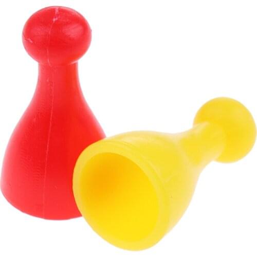 48/Pack Multi-Color Pawns Pieces for Board Games, Tabletop Markers,Arts & Crafts