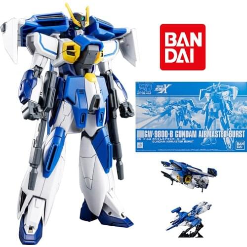 Bandai Gundam Assembly Gunpla Robot HGAW GW-9800-B Airmaster Burst Action PVC Model Figura Anime Figure Toys kid Model Kit