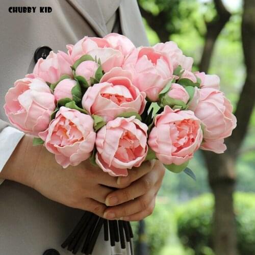 CHUBBY KID Artificial Wedding Bouquets
