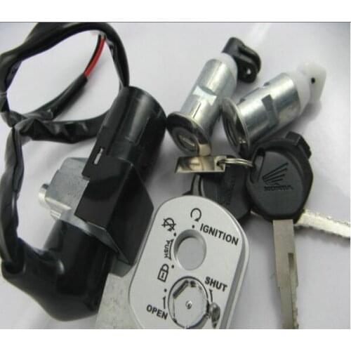 For Wuyang Honda Dream WH125T-2 Power Door Locks Lock Sets Color E Shadow Sissi E Electric Door Lock