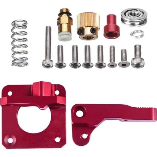 Ender 3 Ender 5 CR-10 Extruder Upgraded Replacement MK8 Extruder Aluminum Drive Feed Bowden Extruder for Creality Ender 3 CR-7