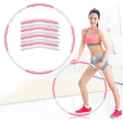 Gymnastics Fitness Circle detachable foam ring Gym Abdominal massage Sport loop adult thin waist weight loss fitness equipment