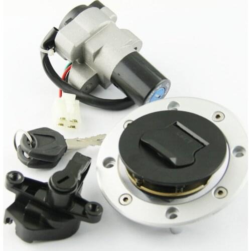 Fuel Tank Cover Cap Lock With Ignition Switch Lock FOR SUZUKI RF400 GK78A 1993-1997