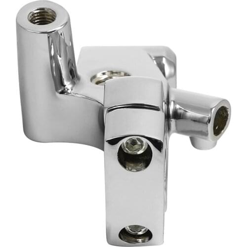 Motorcycle 1" Handlebar Clutch Lever Holder Bracket Perch For Honda Shadow 600 VT750 chrome/black