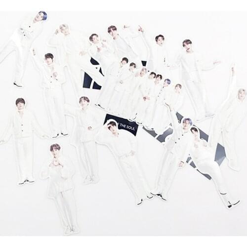 10set/lot Map Of The Soul Tour Sticker JIMIN RM JHOPE JUNGKOOK SUGA V JIN Kpop Star Tags Sticky Note Sticker Fans Gifts