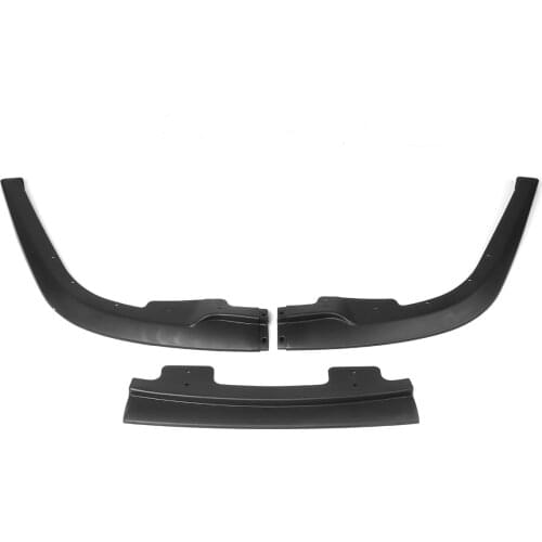 New 3PCS Car Front Bumper Lip Body Kit Spoiler Splitter Diffuser Cover Deflector Lips For Subaru Impreza WRX Sti S204 2006-2007