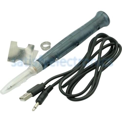 NEW Mini Portable USB 5V 8W Electric Powered Soldering Iron Pen/Tip Touch Switch Adjustable Electric Soldering Iron Tools