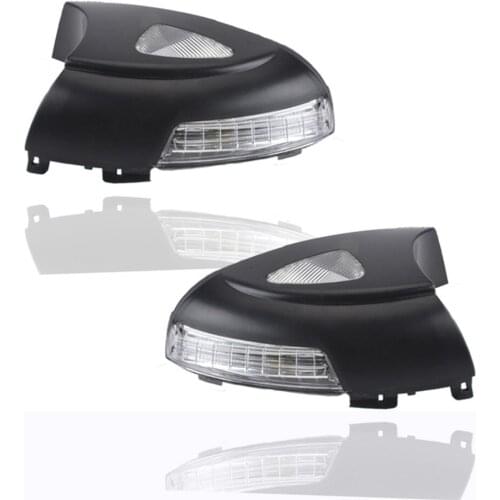 New LH+RH Side Turn Signal Mirror Assemble LED Indicator Lights For Volkswagen Sharan 2012-2014 Tiguan 2007-2009